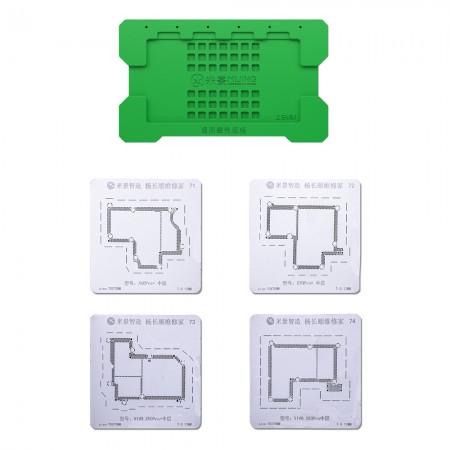 Mijing VIVO Series Middle Layer BGA Reballing Stencil Support Mijing M21 Universal Base