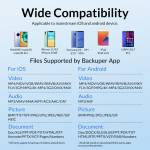 Orico BA2110 2TB Capacity 5Gbps SATA to Type-C Port Backuper can One-touch Backup/Delete Backup