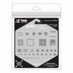 18 Kinds CPU BGA IC Reballing Stencil Kits for Samsung Phones