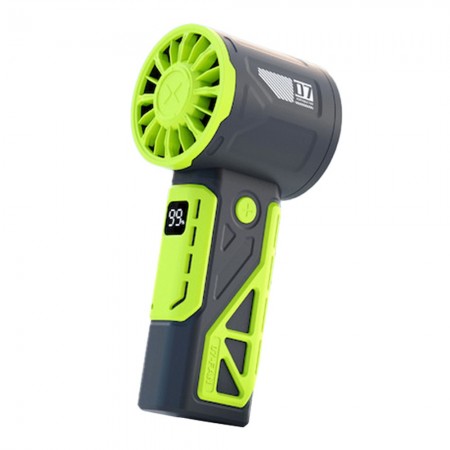 Outdoor Hot Weather Handheld Fan 100 Gear Stepless Speeds Regulation Portable High Speed Fan for Summer
