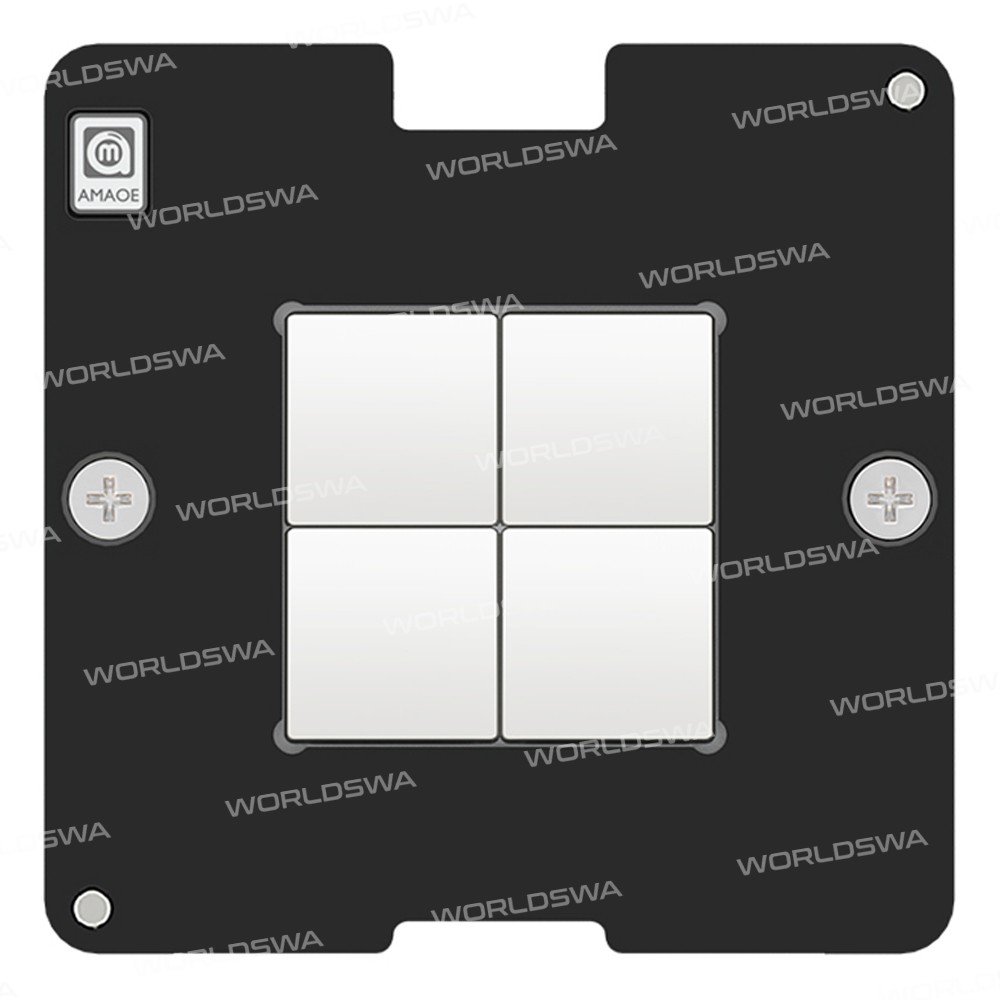 amaoe sm-w9024-sm-f9460-middle-layer-bga-reballing-stencil-platform-set-for-samsung-w24-z-fold5-4
