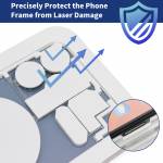 M-Triangel iPhone 13 Series Back Cover Laser Protection Mold for TBK Laser Separation Machine