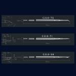 mechanic c210-sk-ts-ti-lead-free-integrated-soldering-iron-tips-for-mechanic-c211-soldering-station-