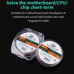 Luxianzi 150M 0.01 / 0.02mm Copper Fly Line for Phone Fingerprint / PCB Motherboard Repair