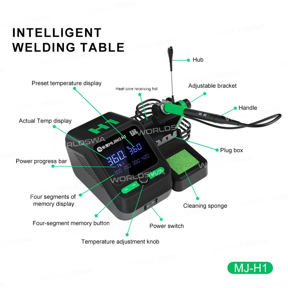 mijing mj-h1-split-intelligent-temperature-control-soldering-station-for-mobile-phones-repair-3