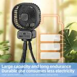 stroller fan-with-flexible-tripod-clip-led-display-clip-fan-5000mah-13
