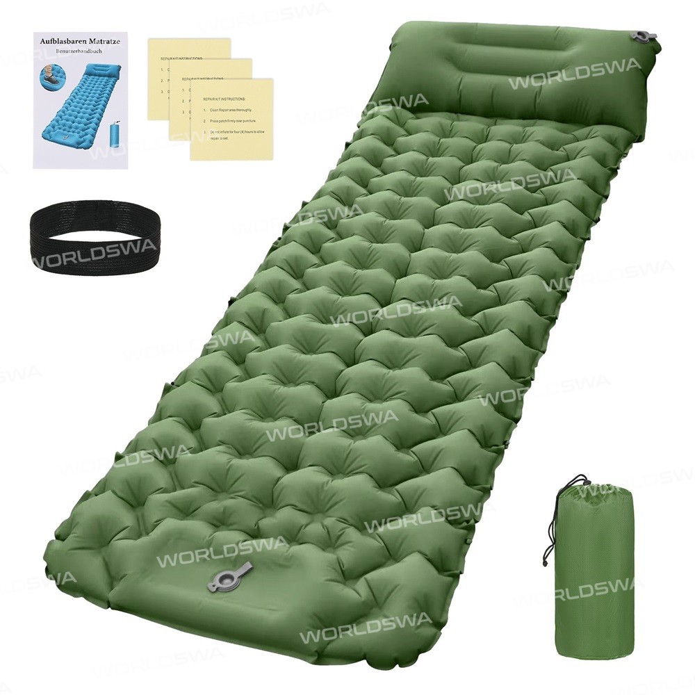 camping sleeping-pad-with-pillow-1