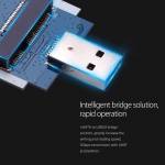 Orico MSG-U3 Type-A USB3.0 5Gbps High-Speed Aluminum mSATA SSD Enclosure