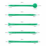 Relife RL-049C 10-in-1 High Hardness Bilateral Multifunctional Plastic Dismantling Rod Set