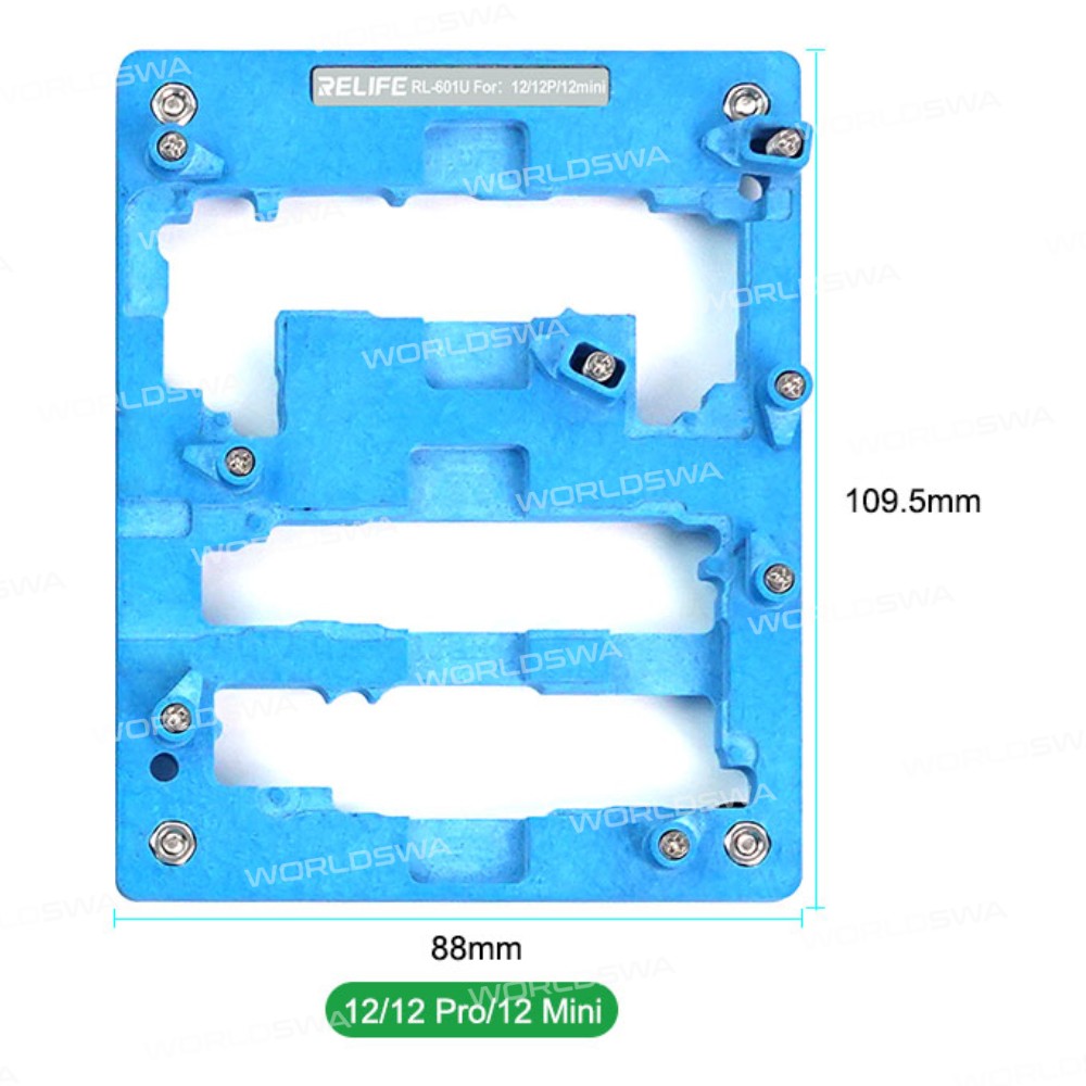 Relife RL-601U Precision Positioning Clamp Fixture Platform with Base for iPhone X - 12 Max Pro