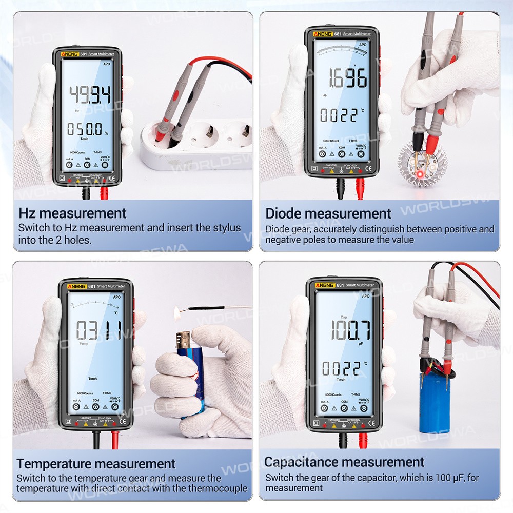 aneng 681-rechargeable-non-contact-lcd-screen-digital-professional-multimeter-13