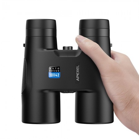 APEXEL 10x42 Auto Focus Folding Digital Waterproof Binoculars for Bird Wildlife Watching