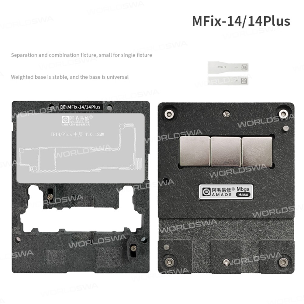 amaoe mfix-14-series-mbga-motherboard-middle-layer-bga-reballing-platform-for-iphone-14-series-3