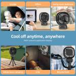 stroller fan-with-flexible-tripod-clip-led-display-clip-fan-5000mah-11