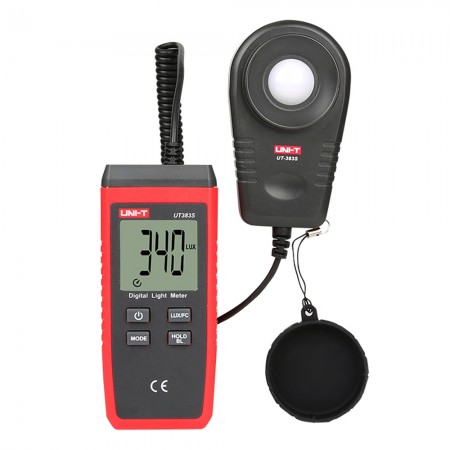 UT383S UNI-T Handheld Split Illuminometer with LCD Digital Display