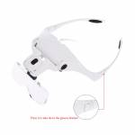 1.0X-3.5X Headband Glasses Adjustable Bracket Magnifier