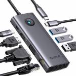 orico pw11-8-port-series-type-c-4k-hdmi-pd100w-rj45-usb-30-5gbps-multifunction-docking-station-3