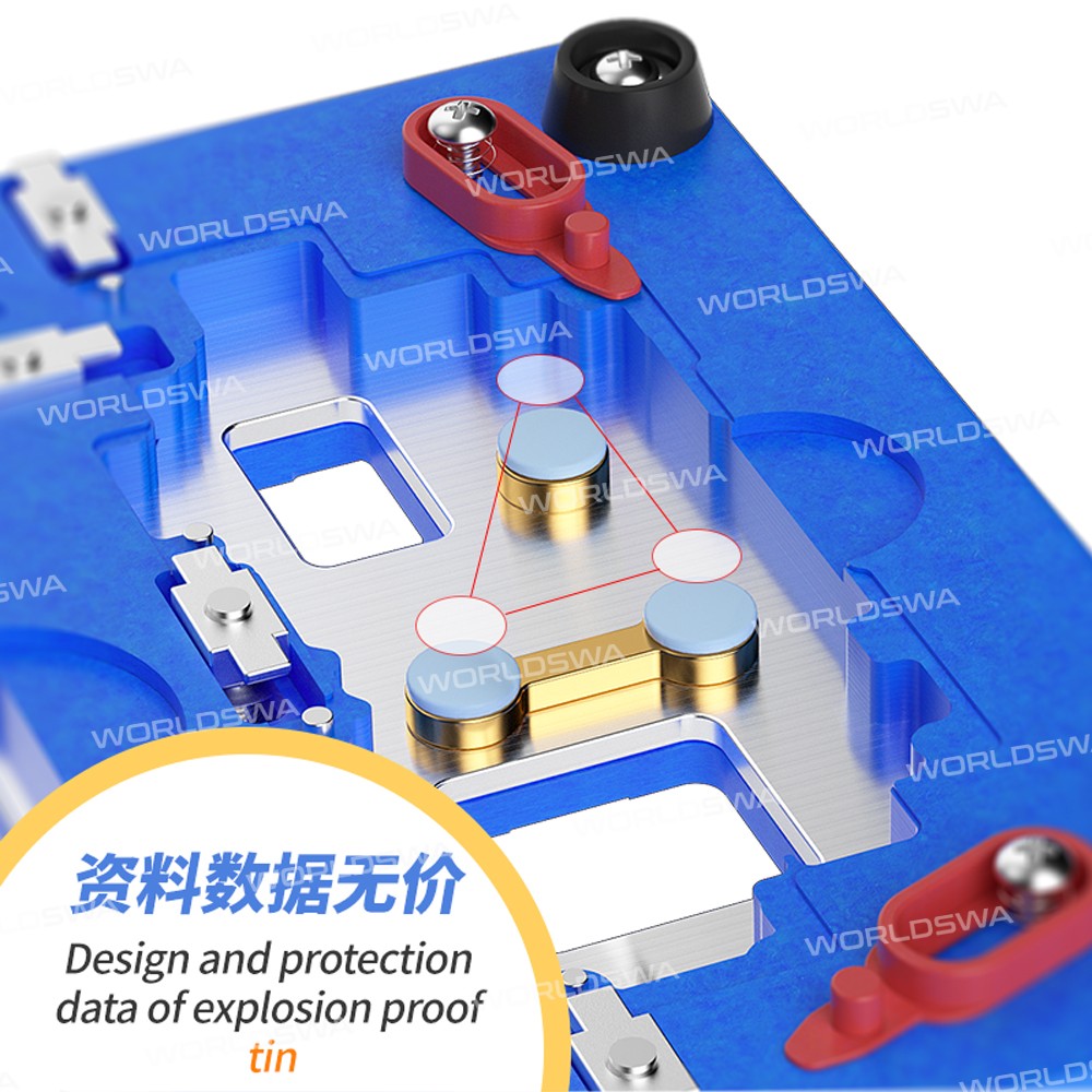 MiJing K35 4in1 Universal Multifunction PCB Board Holder Fixture for iPhone 12 / 12 Pro / 12 Pro Max