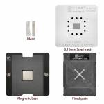 Amaoe 0.10mm BGA Reballing Tin Planting Platform for iPhone XS / XS Max Baseband