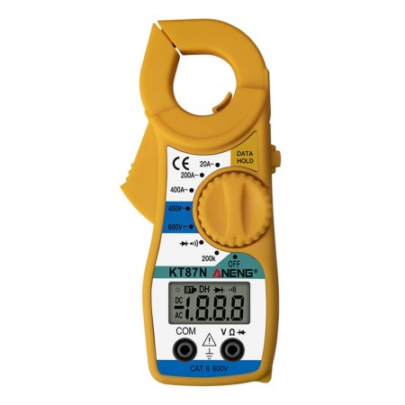 Aneng KT87N 600V Mini Digital Clamp Multimeter, Fully Automatic Intelligent