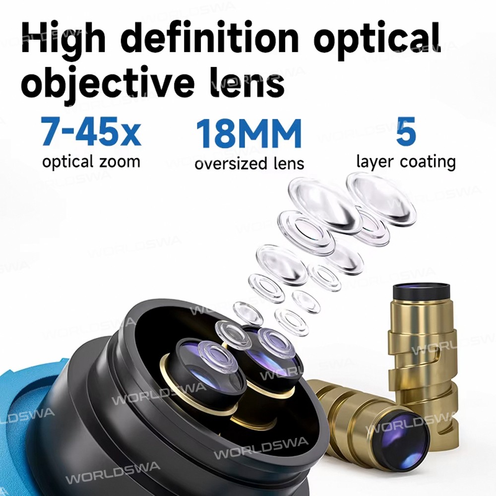 xinzhizao x3-max-7-45x-synchronous-zoom-trinocular-stereo-microscope-with-aluminum-alloy-base-4