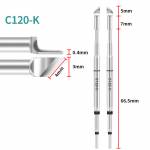 yihua c120-series-soldering-iron-tips-for-yihua-982d-i-soldering-station-dual-head-tweezers-handle-3