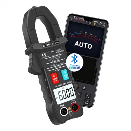 Zoyi ZT-5BQ Bluetooth APP Smart High Precision Clamp Multimeter
