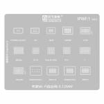 amaoe ipwf1-012mm-wifi-comprehensive-bga-reballing-stencil-for-iphone-6-to-11-ipad-2-to-6-ipad-pro