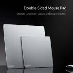 Orico Portable Double Side Waterproof Ultrathin Metal Aluminum Mouse Pad