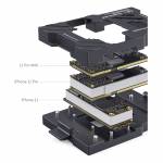Mega-idea 3in1 Motherboard Layering Test Stand Fixture Holder for iPhone 11 / 11 Pro / 11 Pro Max