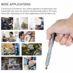 RS1 24-in-1 Multipurpose Ratchet Magnetic Screwdriver Wrench Set