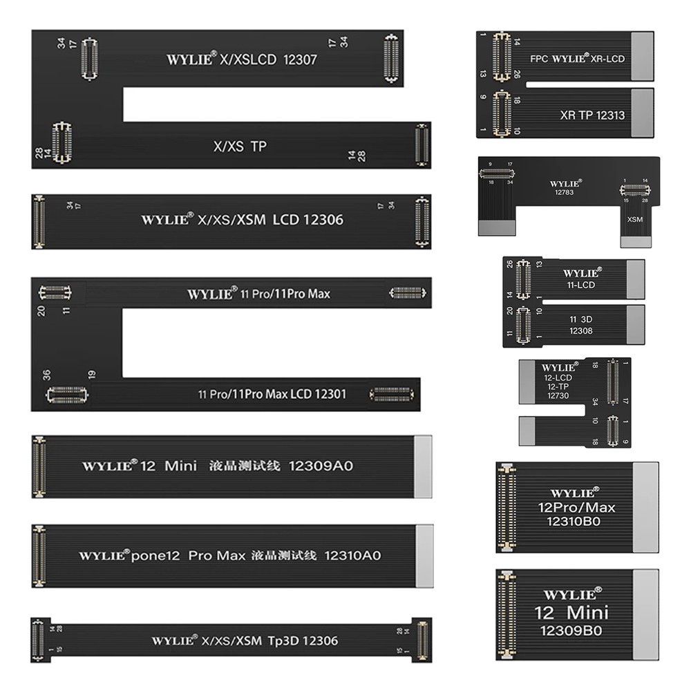 wylie lcd-screen-test-leads-for-iphone-x-to-12pro-max-1