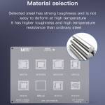 MaAnt 0.12mm High-quality MTK CPU Chip Series BGA Reballing Stencil
