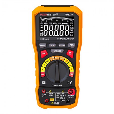 PEAKMETER PM8237 High Precision 30000 Count Intelligent Digital True RMS Multimeter