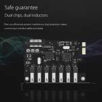 Orico PVU3-7U PCI Express X1 to USB 3.0 Expansion Card 7 Port Riser Card for Windows 7/8/10/11