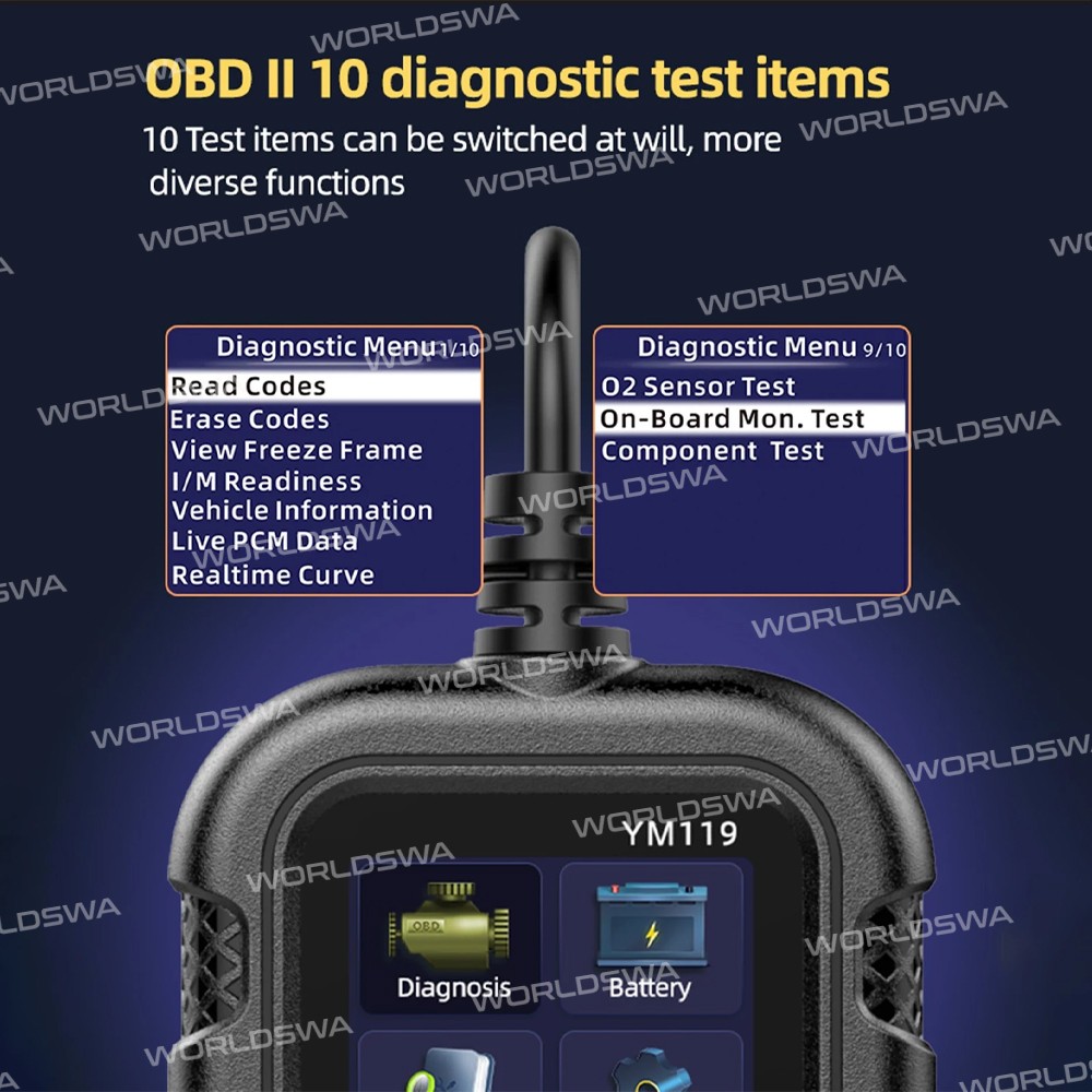 ym119 car-obd-ii-scanner-engine-fault-code-reader-for-12v-gasoline-vehicles-8