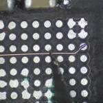 0.02mm iPhone Fingerprint Chip PCB Link Wire Maintenance Jump Line