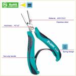 Pro'sKit PM-396H Stainless Steel Mini Pointed Nose Pliers for Electronic Products Repair