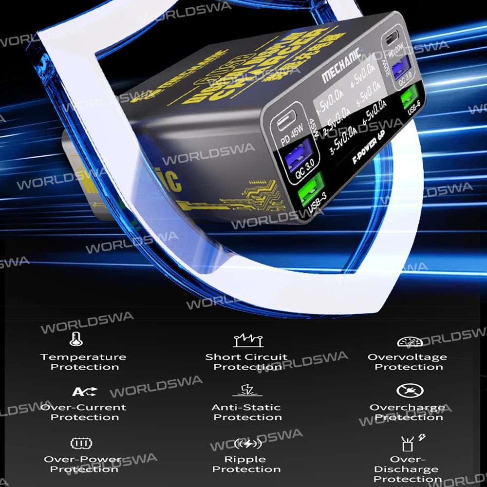 mechanic f-power-6-6-ports-usb-qc30-40w-smart-lcd-display-charging-station-4