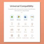 Orico M3H4-G2 Aluminum Alloy USB3.1 Gen2 10Gbps 4-port USB Hub Support OTG Function