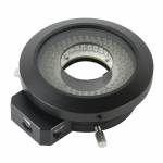 Microscope Illuminator 120pcs LED Ring Lights Diameter 62mm With Polarizer Adjustable Light Source P