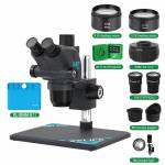 relife rl-m6t-pro-b11-65x-65x-continuous-zoom-trinocular-stereo-microscope-with-m-17-4k-hd-camera-3