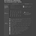 Jakemy JM-8183 145in1 Magnetic CR-V Bits Torx Hex Screw Driver Precision Screwdriver Set