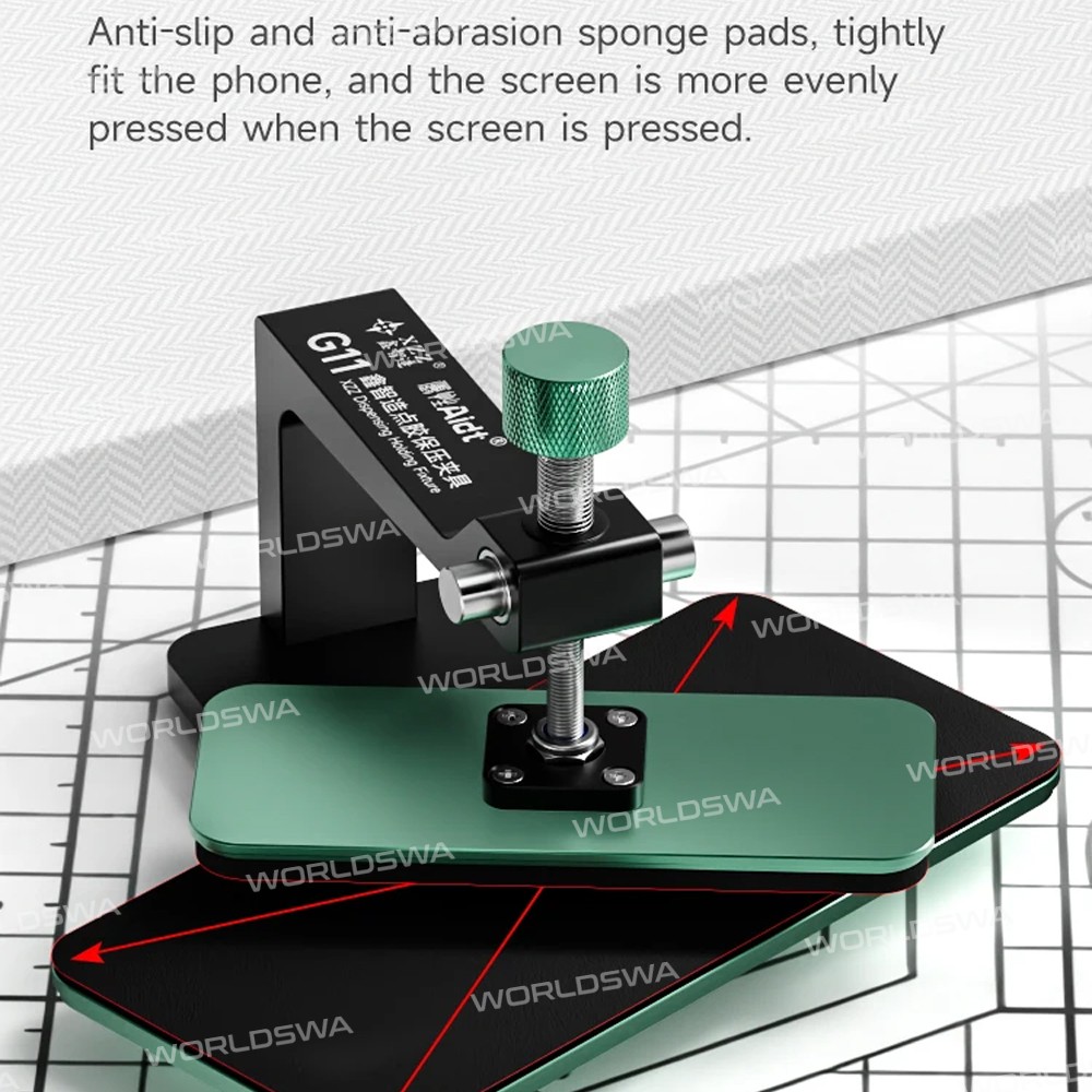 xinzhizao g11-360-rotation-pressure-retaining-dispensing-holding-fixture-for-mobile-phone-repair-9