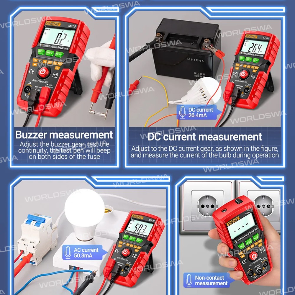 aneng m109-4000-intelligent-anti-burning-count-digital-multimeter-with-voice-announcement-11
