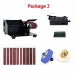 775 Multifunctional Small Household Belt Sander for Wood / Metal / Plastic Grinding Polishing