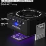 luowei lw-cf01-black-panther-3-in-1-microscope-cooler-exhaust-fan--uv-curing-lamp-9