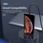 Orico U4C Series PD100W 40Gbps USB4.0 Type-C Fast Charge Cable Compatible with Thunderbolt 3