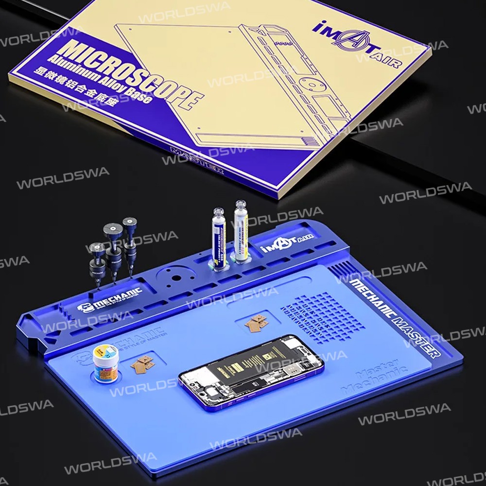 mechanic imat-air-aluminum-alloy-high-temperature-resistance-microscope-universal-base-2