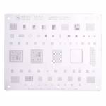 Mijing iPH-15 0.12mm BGA Square Holes Reballing Stencil for iPhone 12 / 12 Mini / 12 Pro / 12 Pro Ma